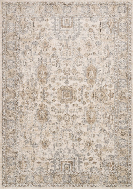 Loloi Teagan Tea - 03 Ivory/Sand Rugs - Loloi - teagtea - 03ivsa2840