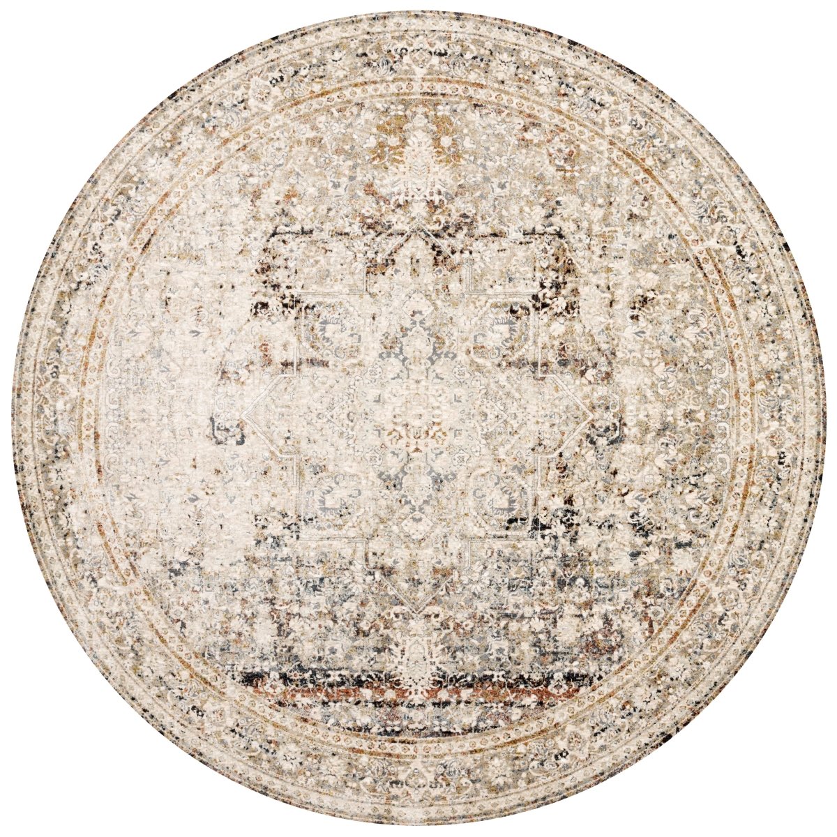 Loloi Theia The-05 Taupe/Brick Rug.