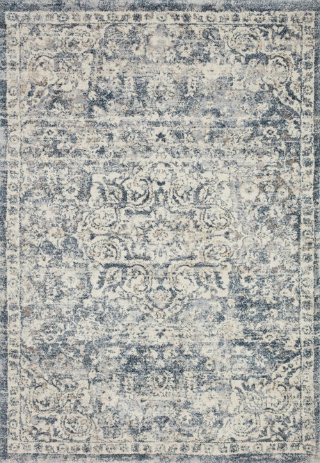 Loloi Theory Thy - 02 Ivory/Blue Rugs - Loloi - thrythy - 02ivbb2740