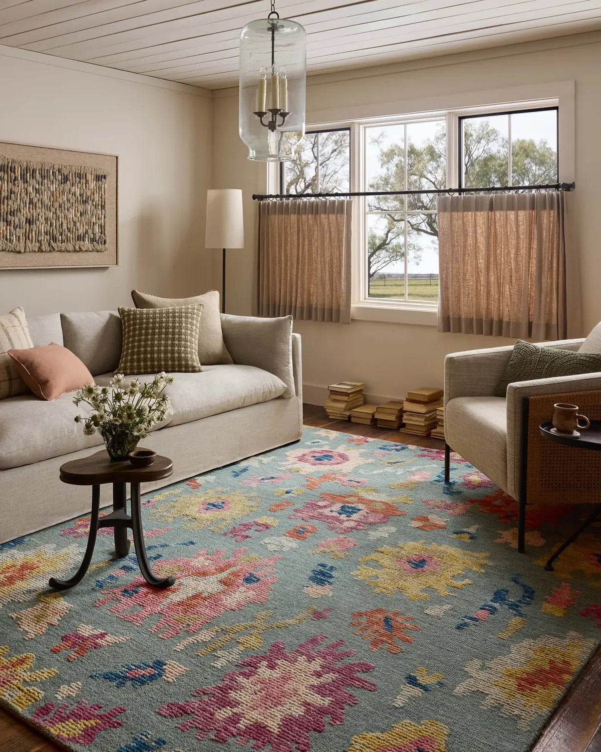 Loloi Tilly TIL-01 Spa / Multi Rug - room scene 3