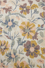 Loloi Tilly TIL-03 Bone / Multi Rug - main flat