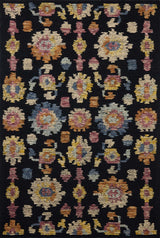 Loloi Tilly TIL-04 Midnight / Multi Rug - main flat