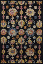 Loloi Tilly TIL-04 Midnight / Multi Rug - main flat
