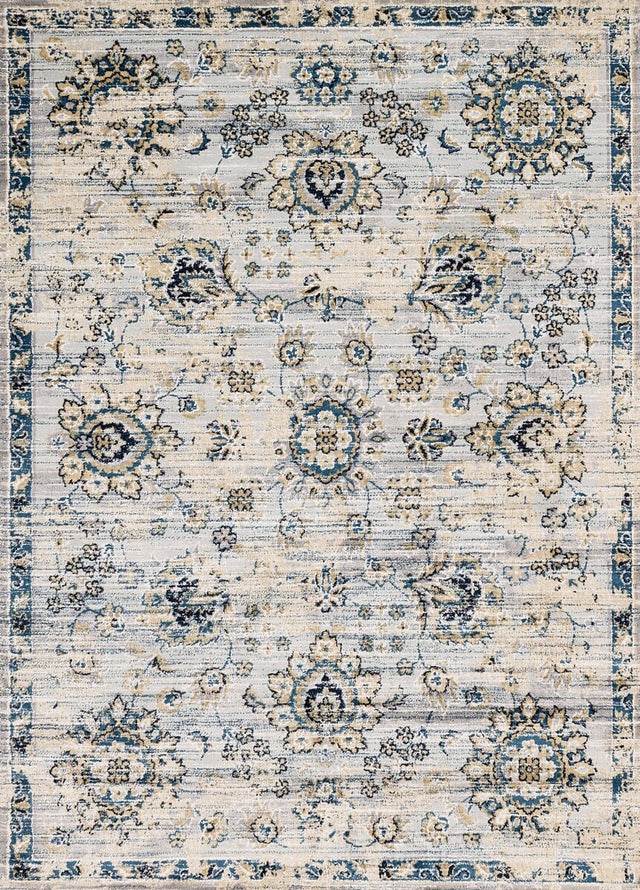 Loloi Torrance Tc-05 Grey / Navy Rugs.