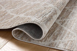 Loloi Townes TOW-01 Pebble / Beige Rug - pile height