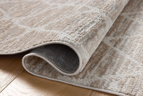 Loloi Townes TOW-01 Pebble / Beige Rug - pile height