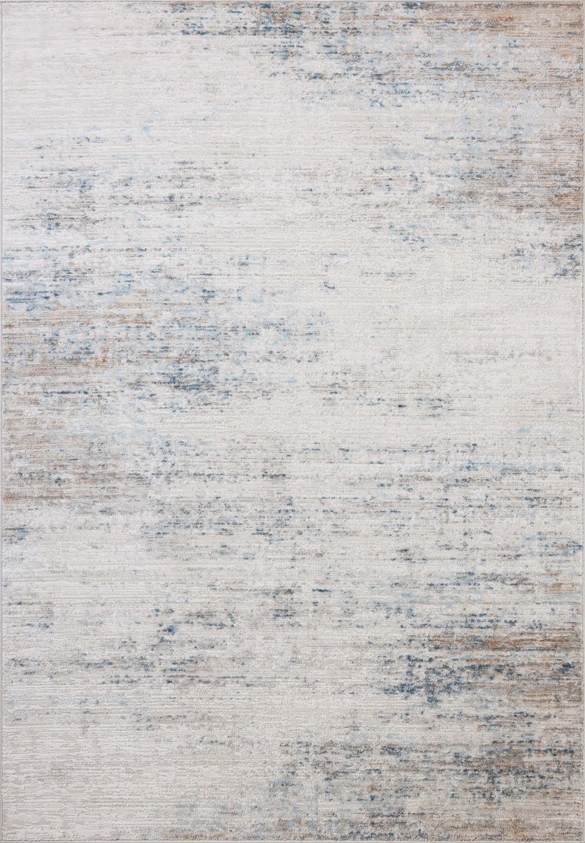 Loloi Townes TOW-04 Ivory / Sky Rug - main flat