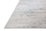 Loloi Townes TOW-04 Ivory / Sky Rug - rug corner