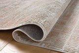 Loloi Townes TOW-06 Beige / Clay Rug - pile height