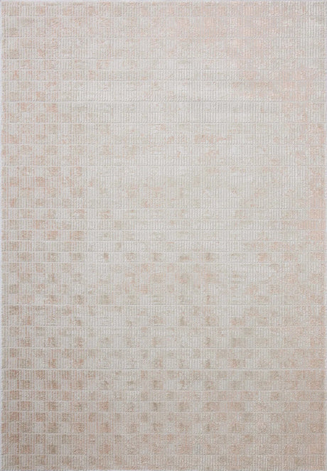 Loloi Townes TOW-06 Beige / Clay Rug - main flat