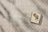 Loloi Townes TOW-06 Beige / Clay Rug - styled aerial 1
