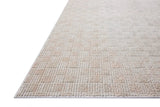 Loloi Townes TOW-06 Beige / Clay Rug - rug corner