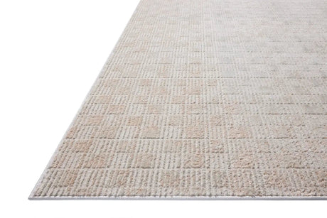 Loloi Townes TOW-06 Beige / Clay Rug - rug corner
