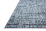 Loloi Townes TOW-08 Grey / Denim Rug - rug corner