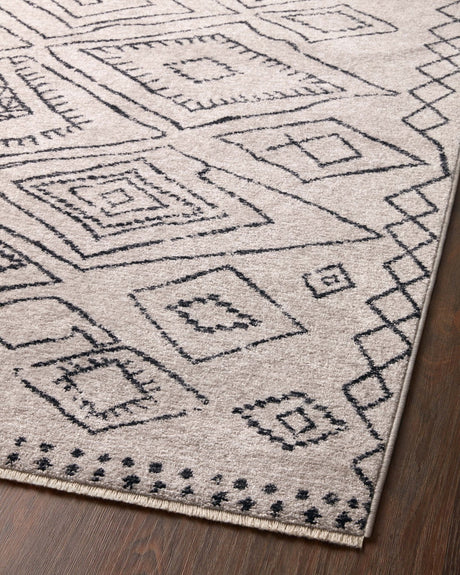 Loloi Vance Van - 06 Dove/Charcoal Rug - Loloi - vancvan - 06dvcc233a