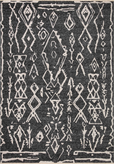 Loloi Vance Van - 07 Charcoal/Dove Rug - Loloi - vancvan - 07ccdv233a