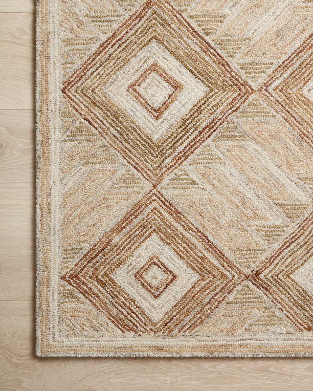 Loloi Varena Var - 01 Sand/Clay Rug - Loloi - varevar - 01sacg2339