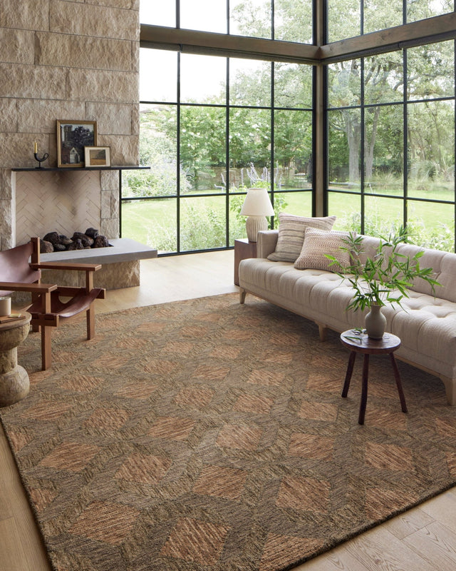 Loloi Varena Var - 03 Rust/Bark Rug - Loloi - varevar - 03rubs2339
