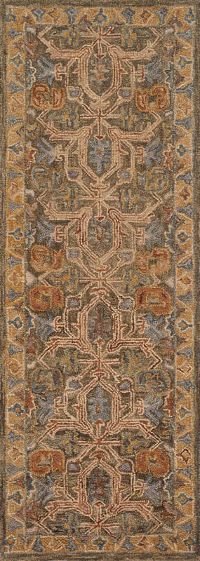 Loloi Victoria Vk - 01 Walnut / Multi Rugs - Loloi - vitrvk - 01waml2676