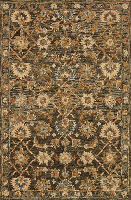 Loloi Victoria Vk - 08 Dk Taupe / Multi Rugs - Loloi - vitrvk - 08dtml2339