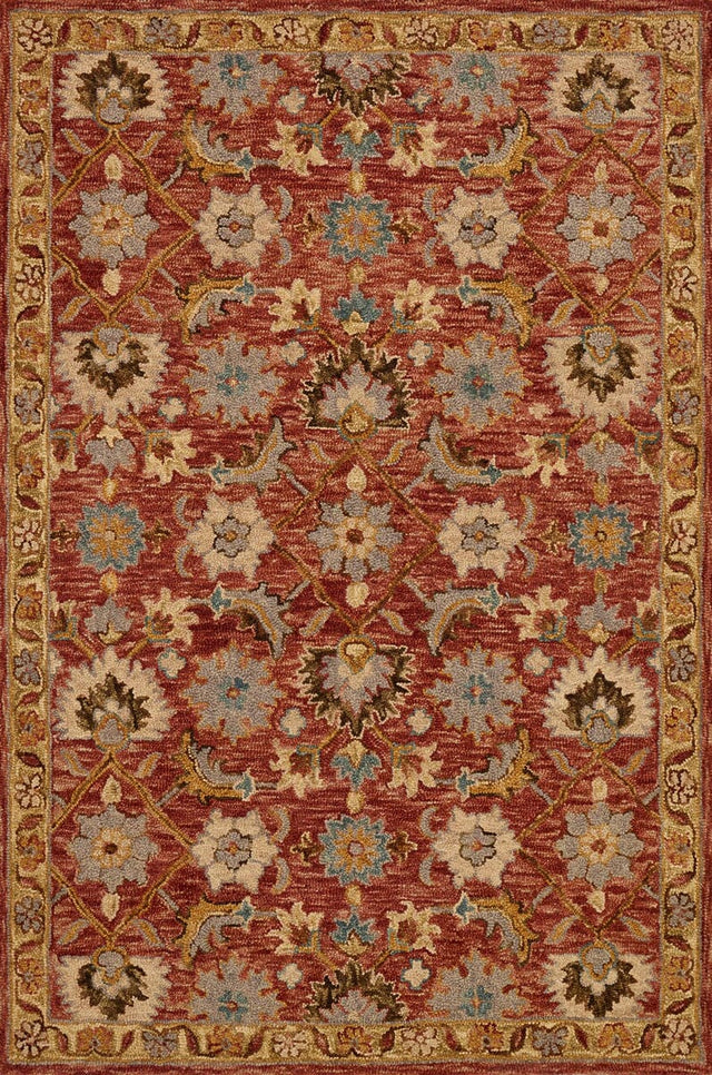 Loloi Victoria Vk - 09 Terracotta / Gold Rugs - Loloi - vitrvk - 09tcgo2339