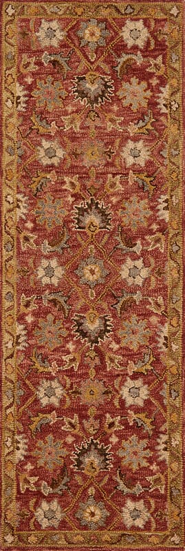 Loloi Victoria Vk - 09 Terracotta / Gold Rugs - Loloi - vitrvk - 09tcgo2676