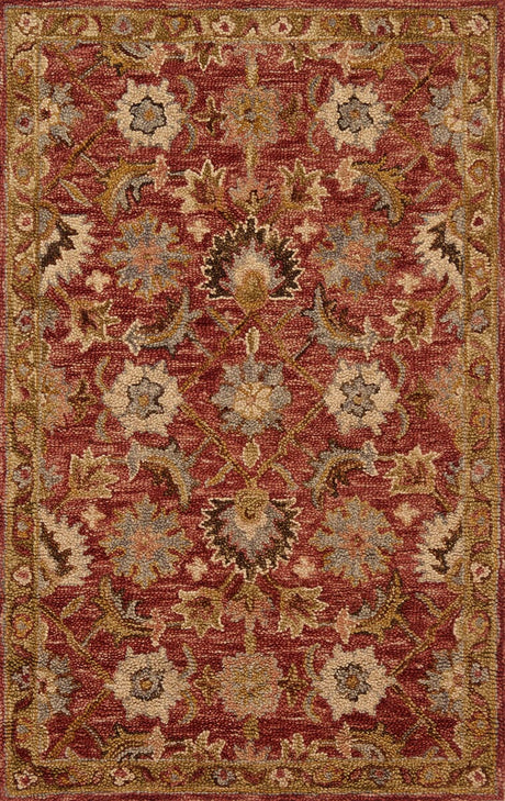 Loloi Victoria Vk - 09 Terracotta / Gold Rugs - Loloi - vitrvk - 09tcgo2676