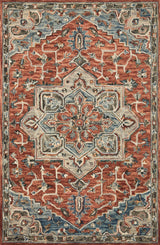 Loloi Victoria Vk - 15 Red/Multi Rug - Loloi - vitrvk - 15reml2339