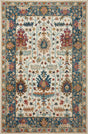 Loloi Victoria Vk - 23 Ivory/Sky Rug - Loloi - vitrvk - 23ivsc2339