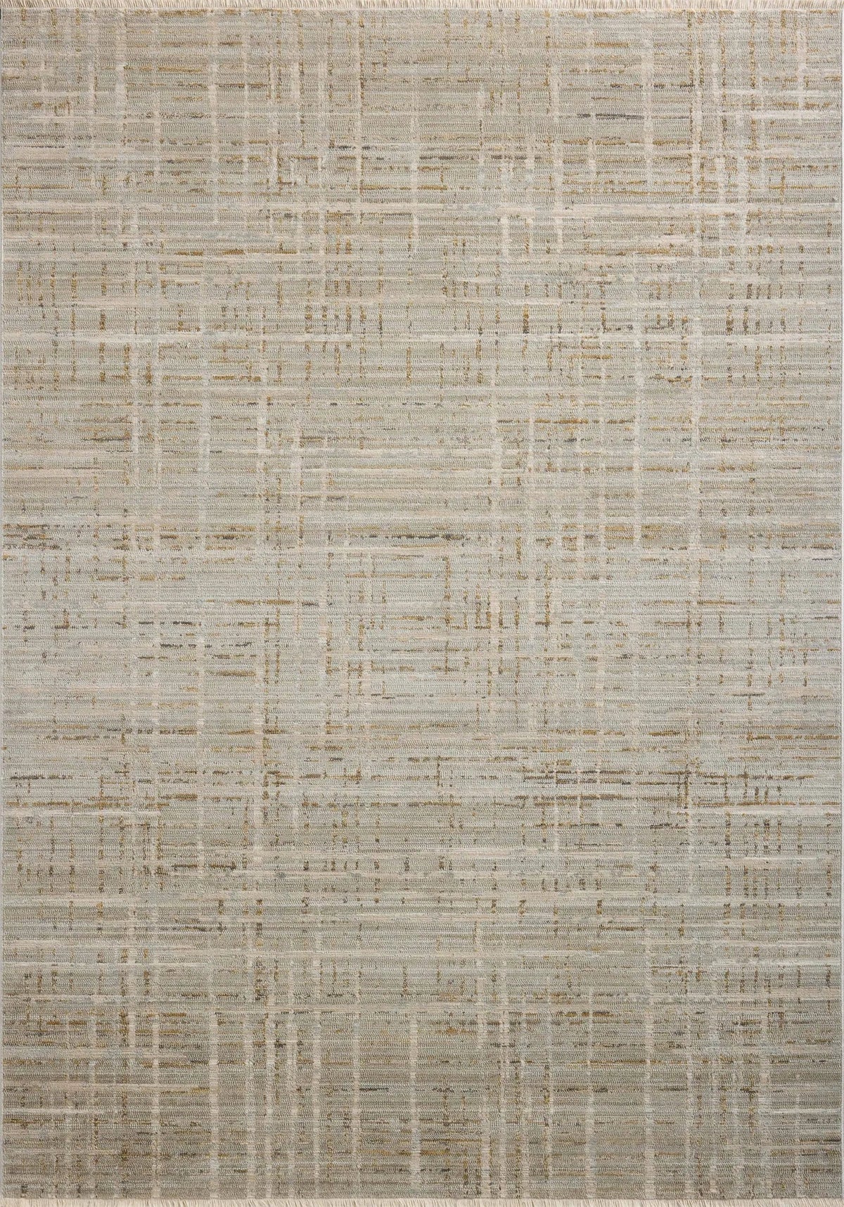 Loloi Wade Wae-03 Mist/Gold Rug - main flat