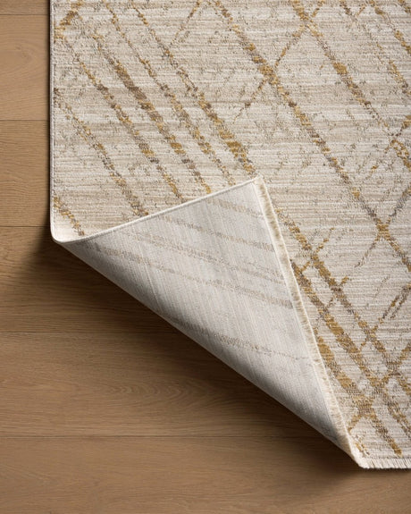 Loloi Wade Wae-04 Beige/Gold Rug.