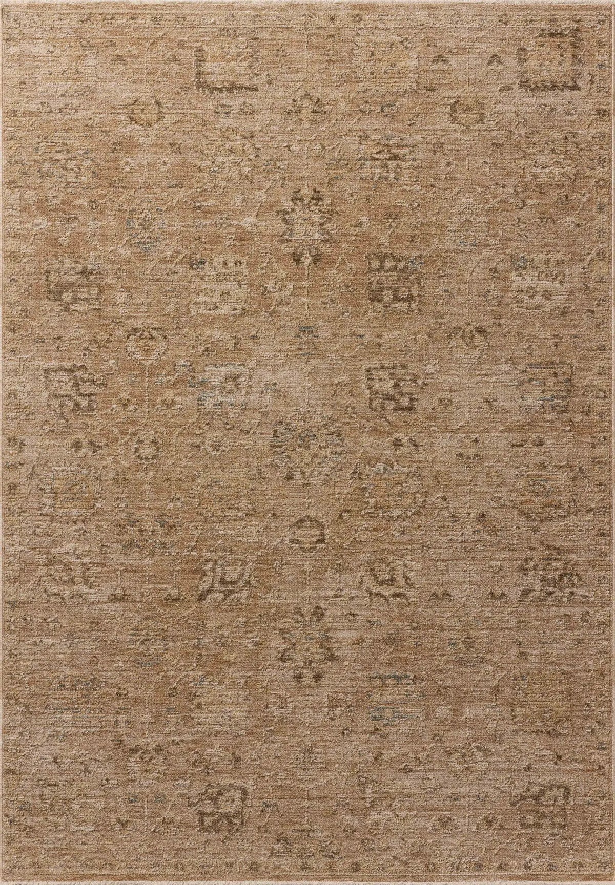 Loloi Willa WIA-01 Clay / Multi Power Loomed Rug - main flat