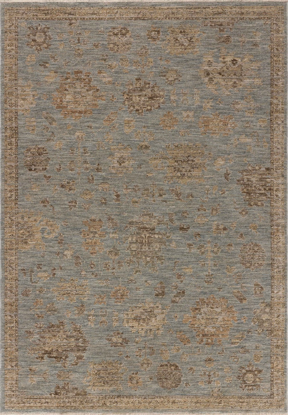 Loloi Willa WIA - 03 Sky / Natural Power Loomed Rug - Loloi - WILAWIA - 03SCNA160S