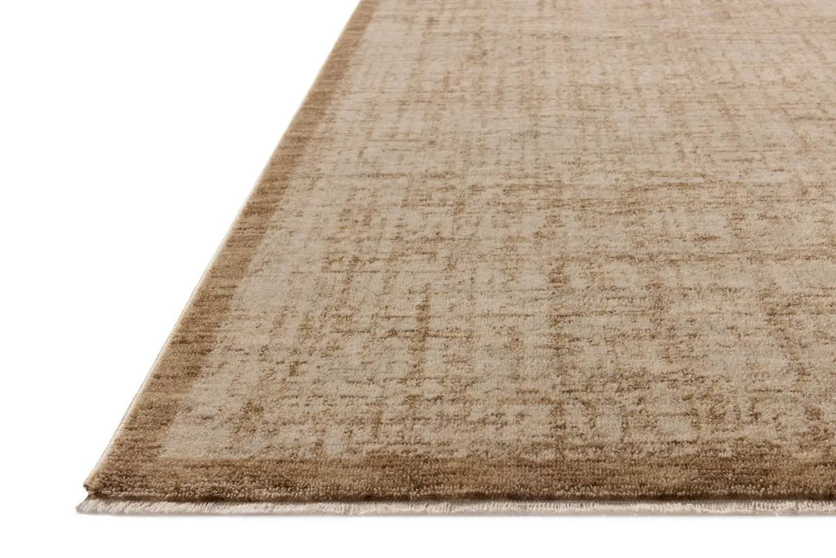 Loloi Winston WIT-01 Spice / Bone Rug - rug corner