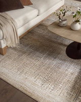 Loloi Wyatt Wya-06 Stone/Beige Rug - closer room scene 1 horizontal
