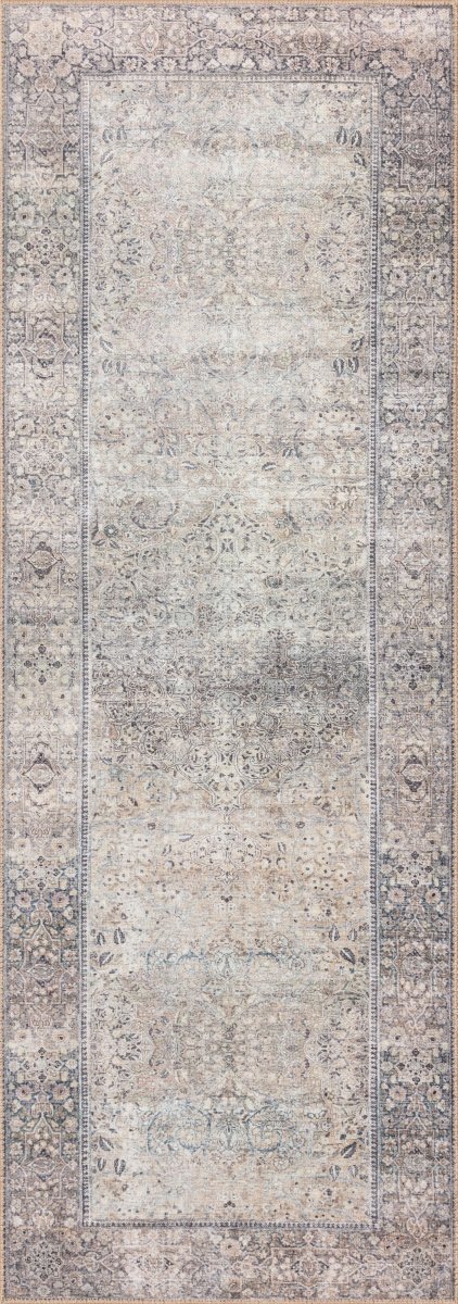 Loloi Wynter Wyn-03 Silver/Charcoal Rugs.