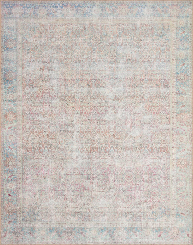 Loloi Wynter Wyn-04 Red/Teal Rugs.