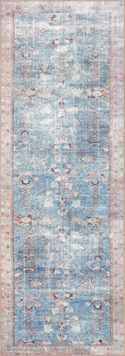 Loloi Wynter Wyn-06 Teal/Multi Rugs.