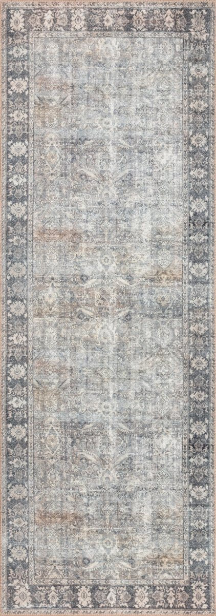 Loloi Wynter Wyn-07 Grey/Charcoal Rugs.