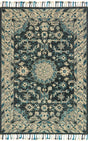 Loloi Zharah Zr-02 Teal / Grey Rugs.