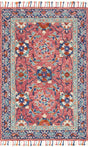 Loloi Zharah Zr-03 Rose / Denim Rugs.