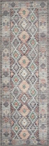Loloi Zion Zio-01 Grey/Multi Rugs.