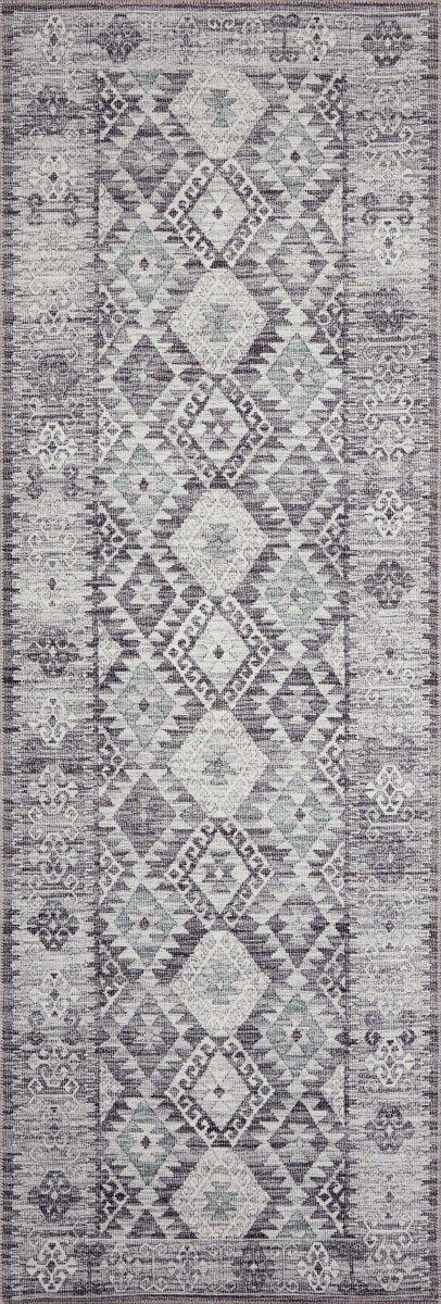 Loloi Zion Zio-03 Charcoal/Slate Rugs.