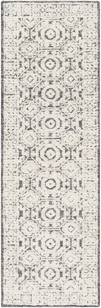 Surya Louvre Lou-2303 Black, White, Cream Rugs