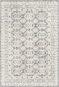 Surya Louvre Lou-2303 Black, White, Cream Rugs