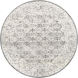 Surya Louvre Lou-2303 Black, White, Cream Rugs.