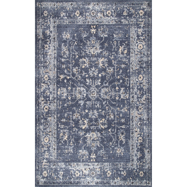 Nuloom Florid Emma Acch03A Blue Rug.