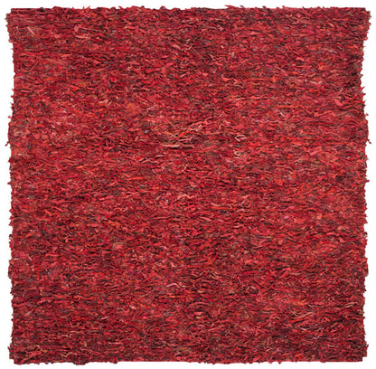 Safavieh Leather Shag Lsg511D Red Rugs