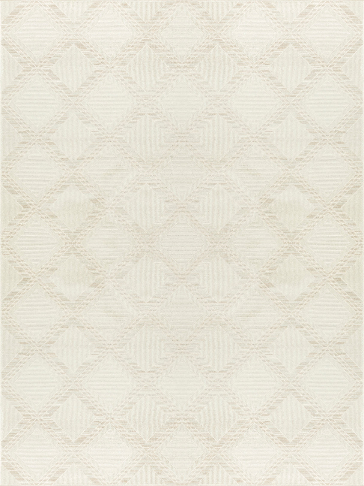 Nourison Serenity Home SRH11 Ivory Contemporary Area Rugs