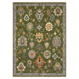 Oriental Weavers Sphinx LUCCA 2863E Green Floral Rugs